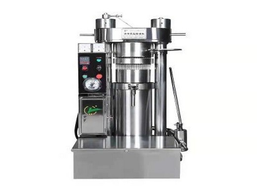 hot sale hydraulic automatic extraction seed oil press in Thailand