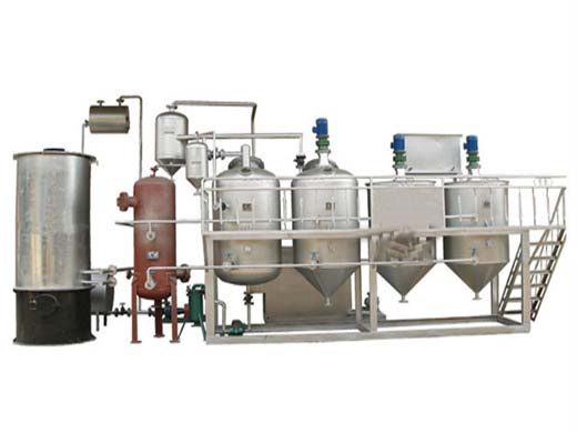 edible crude oil refinery processing machine price in Sudan