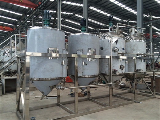 big edible oil refining machine soybean oil refining in Uzbekistan