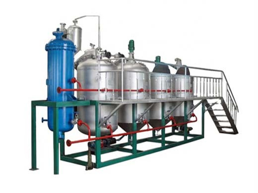 manufacturer of edible oil refinery machine in Egypt