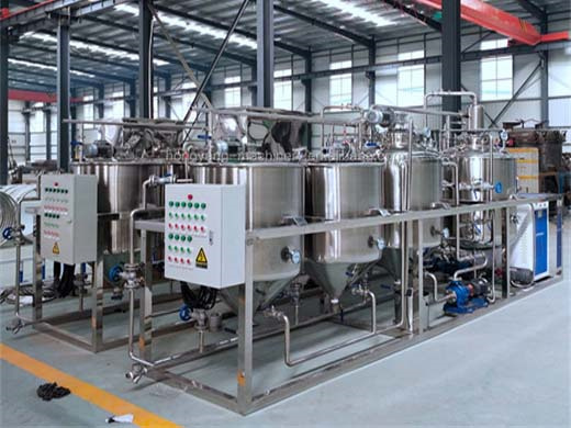 10-800t/d soybean oil plant refining process machine in South African