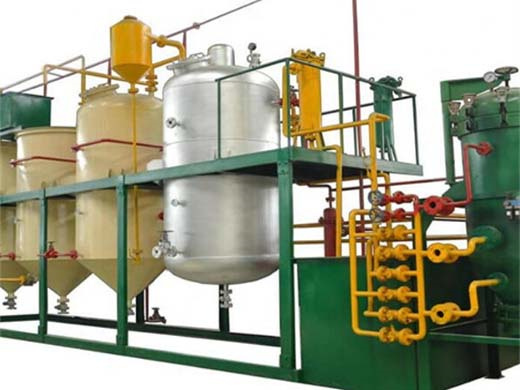 technical parameters of edible oil refining plant in Senegal