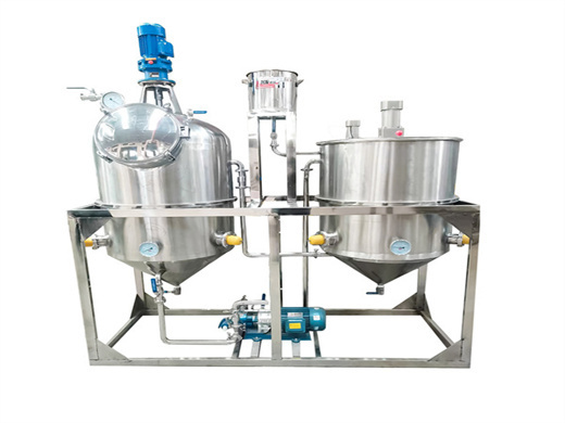 factory supply crude palm oil refining machine price palm