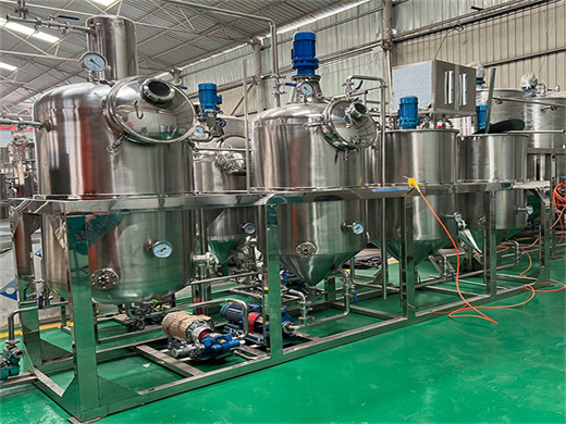 shea nut oil refining machine shea nut oil refining in Dubai